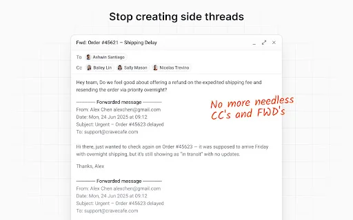 Streak Email Sharing for Gmail – Ibahagi ang Email nang Mabilis - Screenshot 4